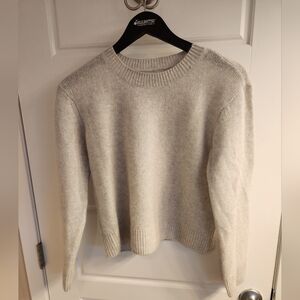 Joie Women's Cashmere Crewneck Sweater - Light Gray